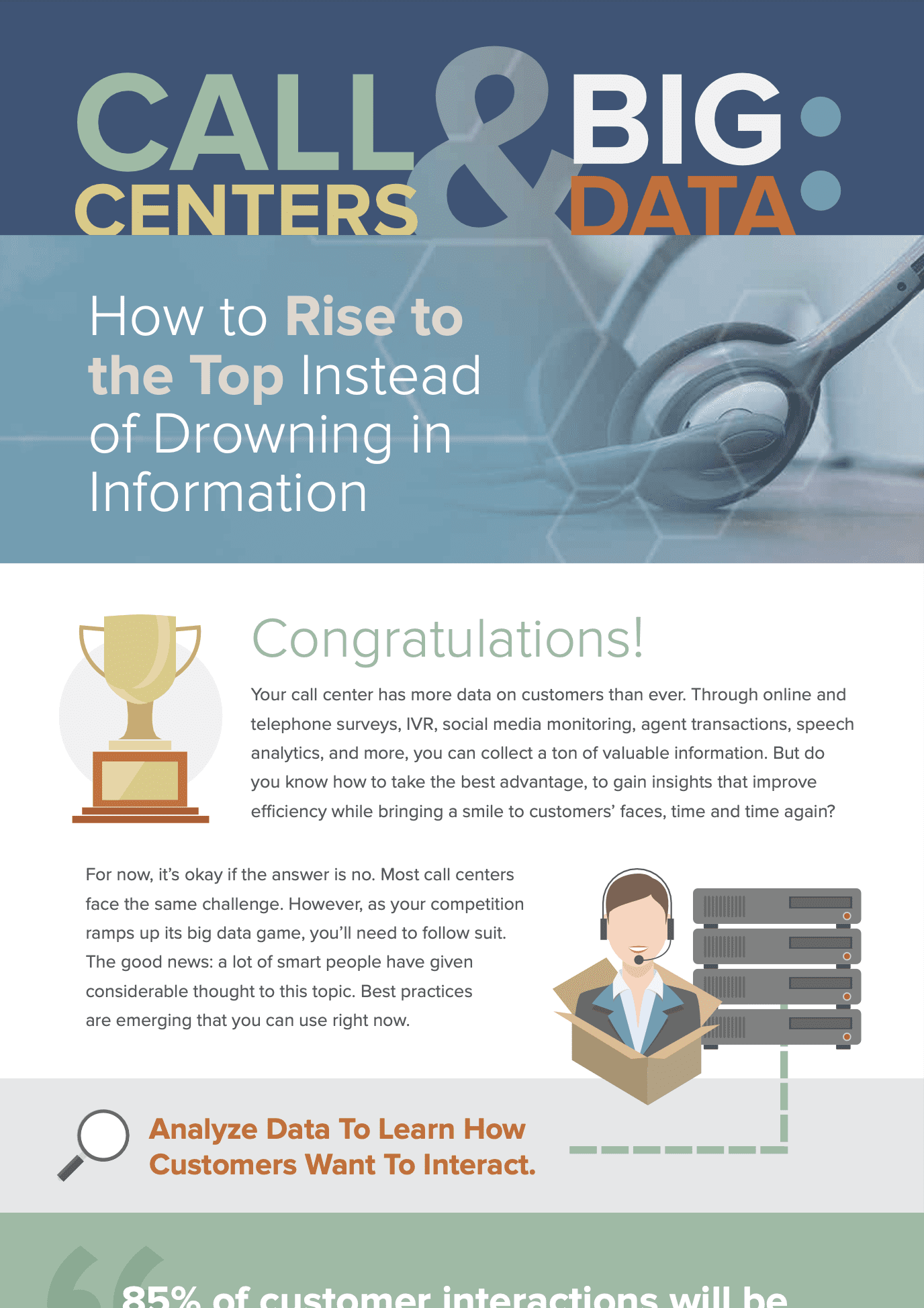 Call Centers and Big Data: How to Rise to the Top with Business Intelligence