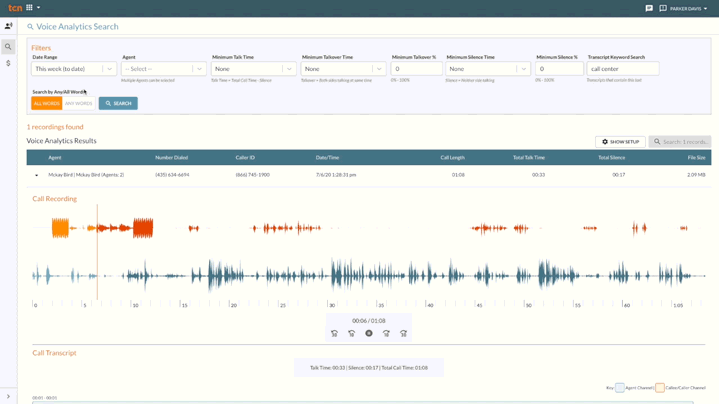 speech analytics