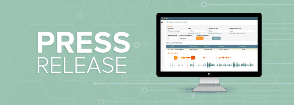 Voice Analytics Press Release