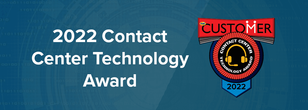 2022 Contact Center Technology Award