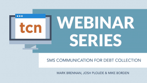 SMS Comm for Debt Collection Webinar Thumbnail