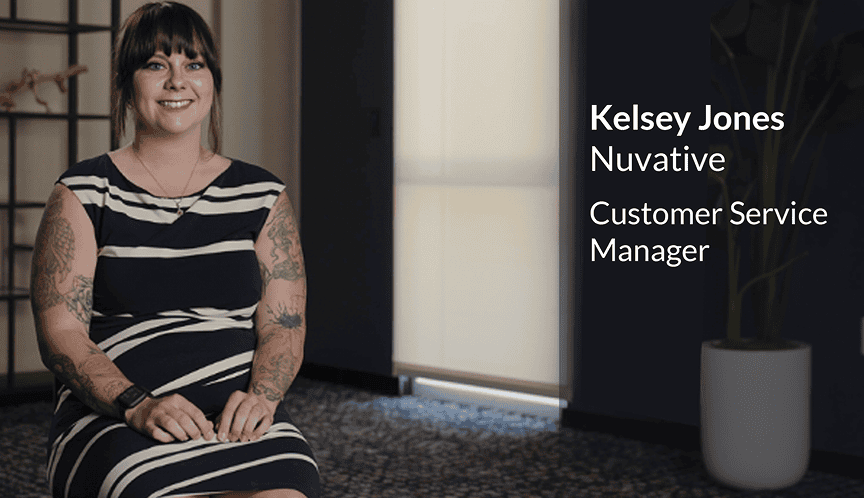 Kelsey Jones, Customer Service Manager, Nuvative